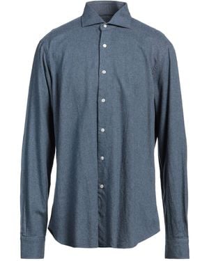 Barba Napoli Hemd - Blau