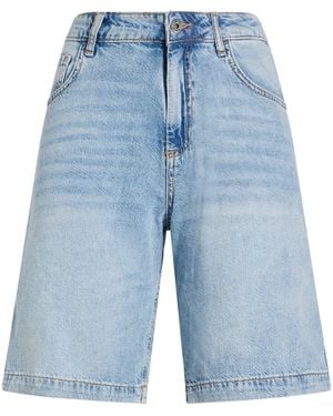 Liu Jo Denim Shorts Cotton, Lyocell - Blue