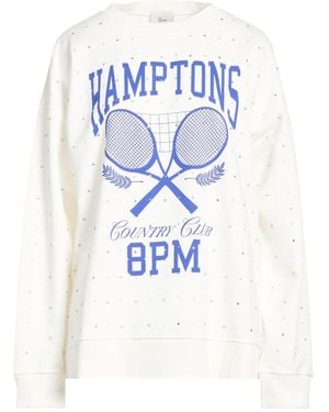 8pm Sweatshirt Cotton, Elastane - Blue