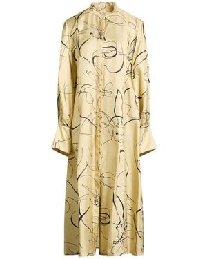 Beatrice B. Midi Dress Silk - Metallic