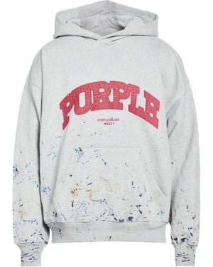 Purple Sweatshirt - Grey