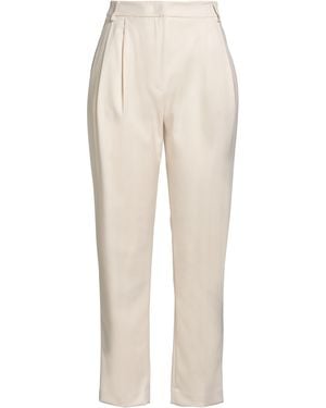 Kocca Trousers Polyester, Viscose, Elastane - White