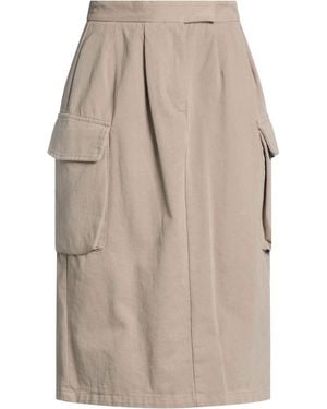 Dixie Light Denim Skirt Cotton - Natural