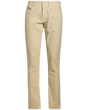 Tramarossa Ivory Trousers Cotton, Elastane - Natural