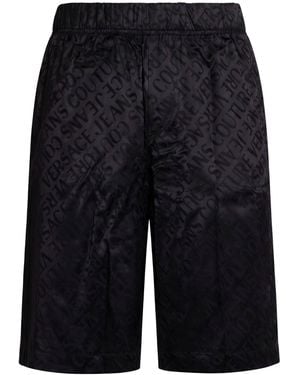 Versace Jeans Couture Shorts & Bermuda Shorts Viscose - Black