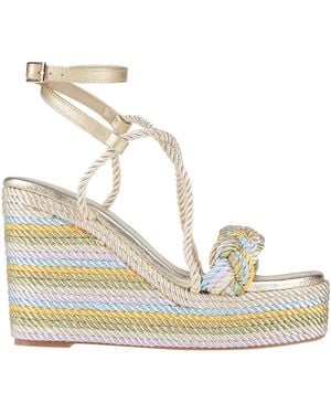Tosca Blu Espadrilles - Metallic