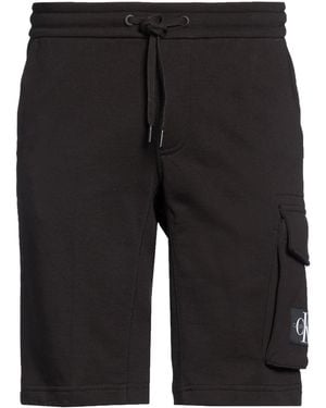 Calvin Klein Shorts & Bermuda Shorts Cotton - Black