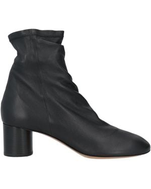 Isabel Marant Ankle Boots Lambskin - Black