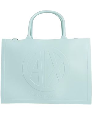 ARMANI EXCHANGE Handbag Pvc - Blue