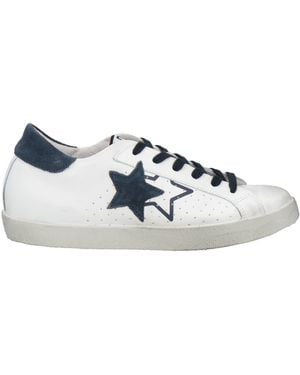2Star Trainers Leather - White