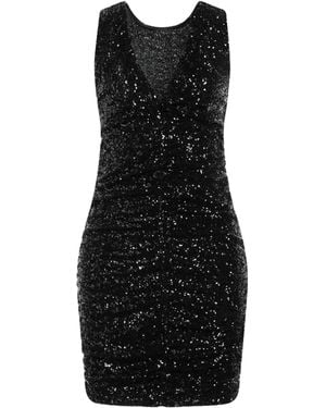 P.A.R.O.S.H. Mini Dress - Black