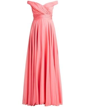 ATELIER LEGORA Maxi Dress Polyamide, Viscose - Pink