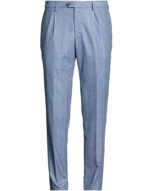 Eleventy Pants Wool, Silk, Cashmere - Blue