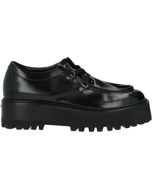 Le Silla Lace-Up Shoes Leather - Black