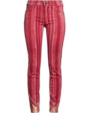 Jacob Cohen Brick Jeans Cotton, Elastane - Red
