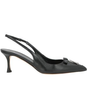 N°21 Court Shoes Leather - Black