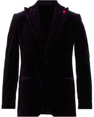 Lardini Blazer Cotton, Elastane - Black