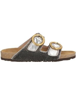 Maliparmi Sandals Textile Fibres - White