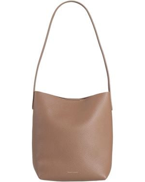 Mansur Gavriel Shoulder Bag Leather - Brown