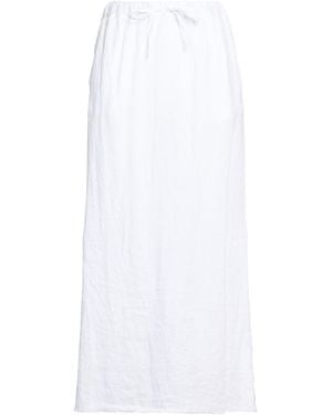 Crossley Maxi Skirt Linen - White
