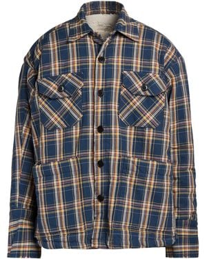 Greg Lauren Jacket Cotton - Blue