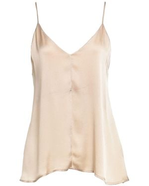 Semicouture Sand Top Acetate, Silk - Natural