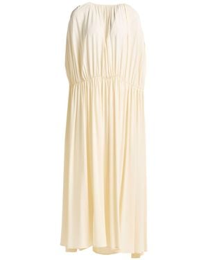 Erika Cavallini Semi Couture Vestido Largo - Blanco