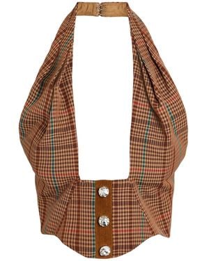 Area Camel Top Wool, Polyamide - Brown