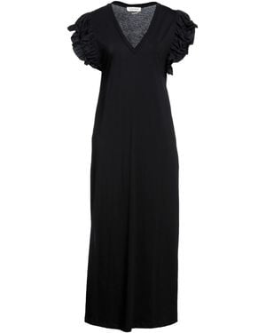Anna Molinari Long Dress - Black