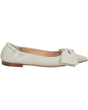Pomme D'or Ballet Flats Leather - White