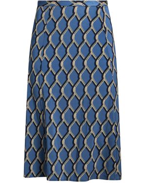 Siyu Midi Skirt - Blue