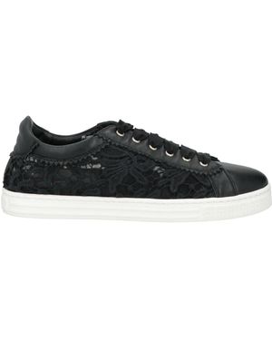 Agl Attilio Giusti Leombruni Trainers Textile Fibres, Leather - Black