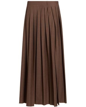 Jucca Midi Skirt - Brown