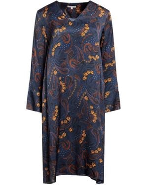 Brian Dales Midi Dress - Blue