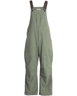 Carhartt Cotton Military Overalls with Adjustable Straps - Green