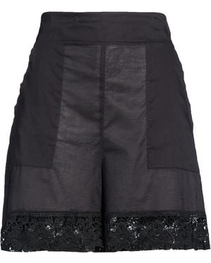 Blugirl Blumarine Shorts & Bermuda Shorts Cotton, Polyester - Gray