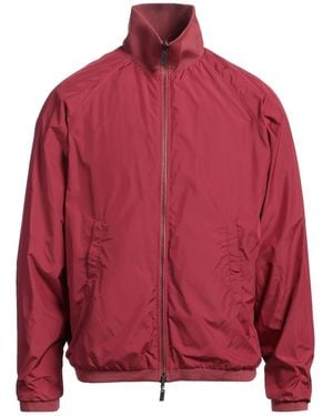 Canali Jacket Merino Wool - Red
