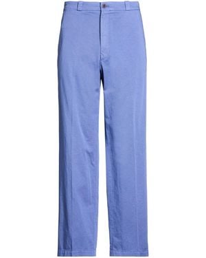Cellar Door Pants Cotton, Linen, Elastane - Blue