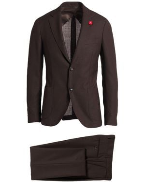 Lardini Suit Wool - Black