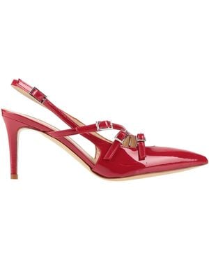 Walter Violet Pumps Leather - Pink