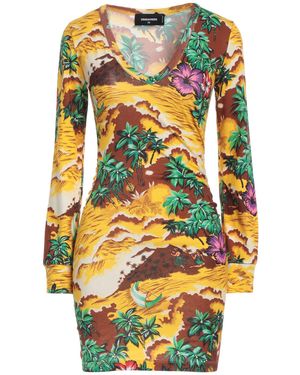 DSquared² Short Dress - Yellow