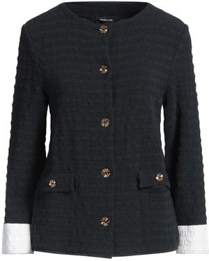 Anneclaire Cardigan Cotton, Polyamide, Viscose - Black