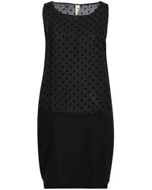 Twinset Mini Dress Viscose, Polyamide, Elastane, Polyester - Black