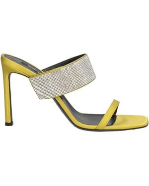 Sergio Rossi Sandals - Metallic