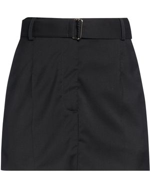Eudon Choi Mini Skirt Virgin Wool - Black