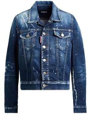 DSquared² Denim Outerwear - Blue