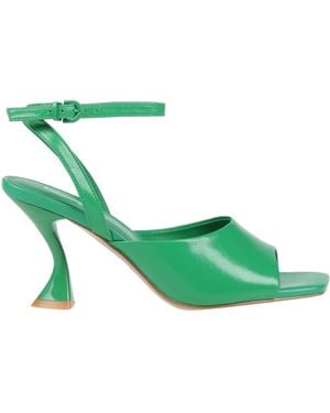 Jeannot Sandals Leather - Green