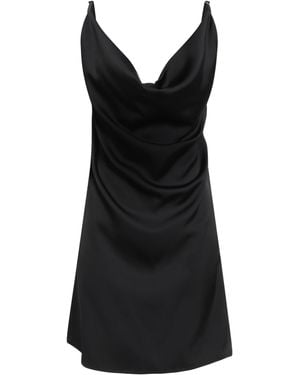 Giulia N Couture Mini Dress Polyester - Black