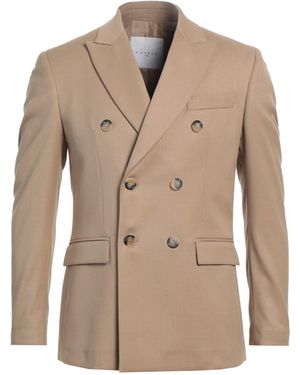 Gaelle Paris Sand Blazer Polyester, Viscose, Elastane - Natural