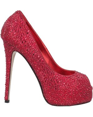 Le Silla Pumps Leather - Red